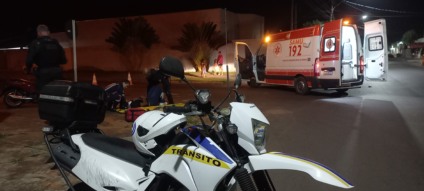 Motociclista sofre três acidentes em menos de uma hora