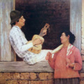 Obra 'O Violeiro', de Almeida Júnior, de 1889 - Reprodução/ Romulo Fialdini