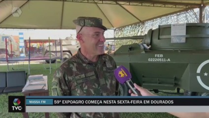 Gen. Bda. Abelardo Prisco de Souza Neto - comandante da 4ª Brigada de Cavalaria Mecanizada