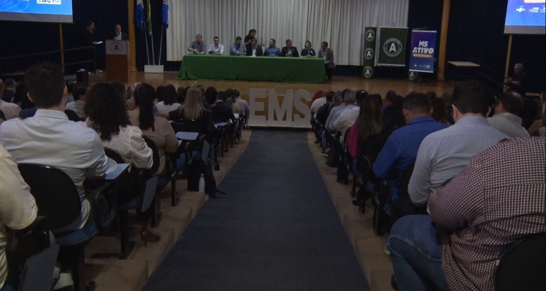 Encontro  aconteceu nesta sexta-feira no auditório da Aems - Reprodução / Arquivo RCN