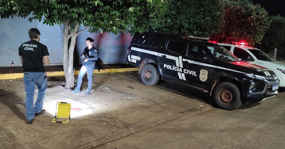 Jovem é executado a tiros em frente a conveniência de Rio Brilhante.