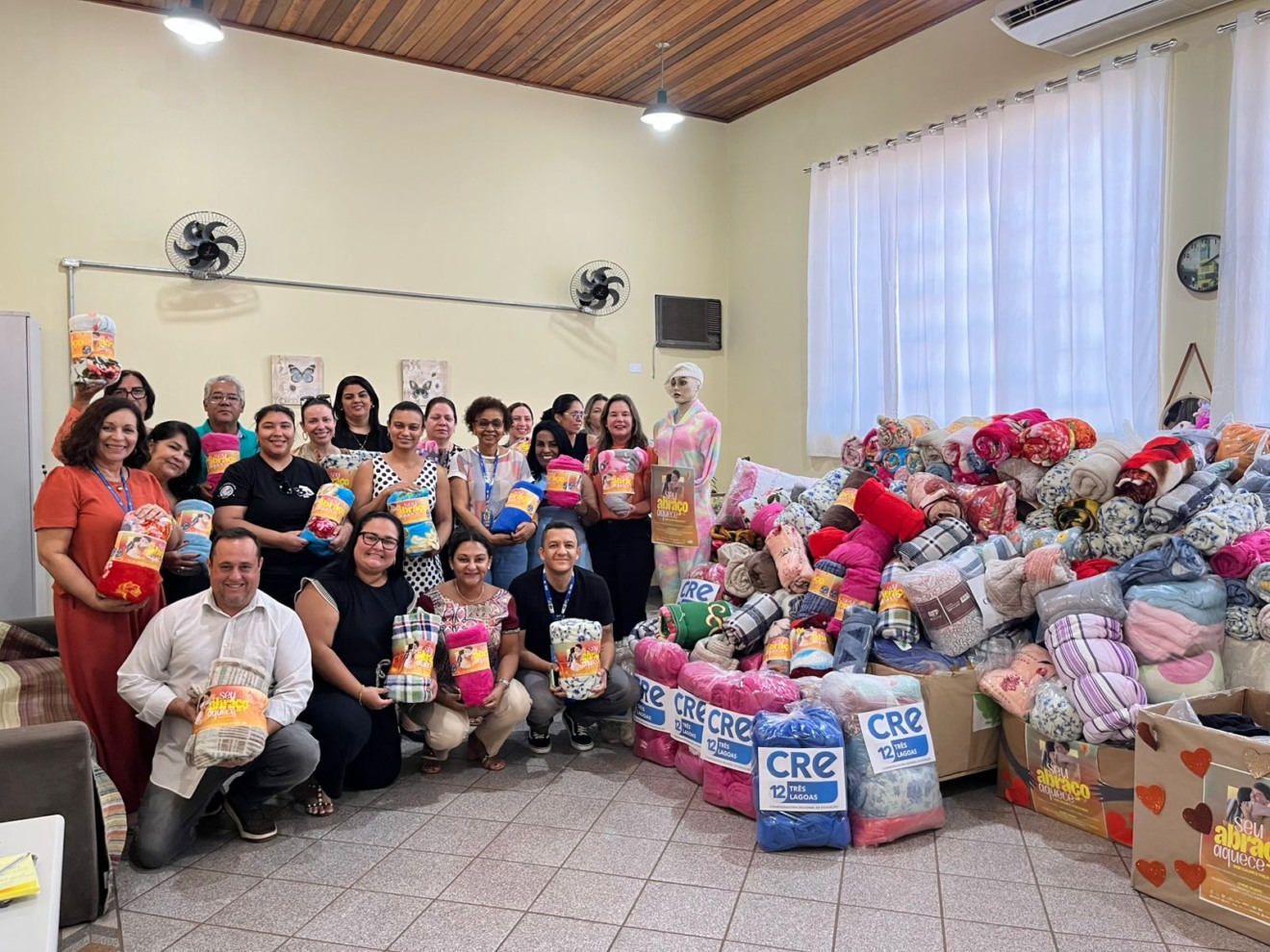 Todo o material foi entregue à Secretaria Municipal de Assistência Social na tarde desta quarta-feira - Foto: Divulgação
