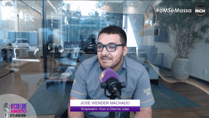 José Wender Machado, Ouro e Charme Joias, em Dourados