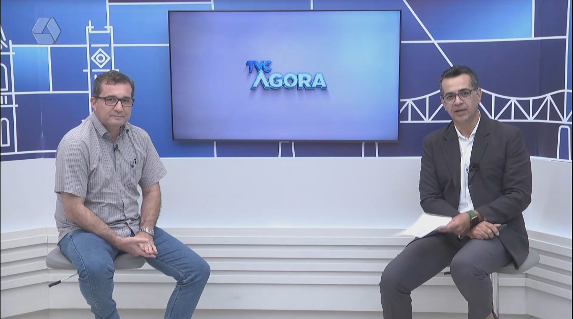 Cassiano Maia participou do quadro Papo Reto, do programa TVC Agora, da TVC HD Canal 13.1, na quarta-feira (14). Foto: Reprodução/TVC HD