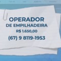 TVC Emprego: confira salários e requisitos para vagas abertas em Três Lagoas