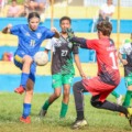 Manuela (11) marcou o gol do GSA e ainda deu trabalho para defesa adversário com outras oportunidades - Foto: Reprodução/ FFMS
