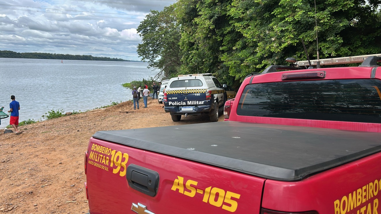 Corpo de jovem é encontrado boiando no Rio Paraná, em Três Lagoas