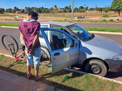Rádio Patrulha prende em flagrante homem por furto qualificado Rádio Patrulha prende em flagrante homem por furto qualificado