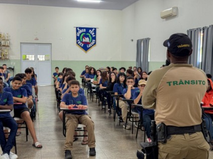 Ações de conscientização do Maio Amarelo são realizados em Três Lagoas