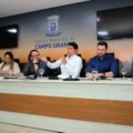 Diretor da Agereg José Mário depõe em CPI do transporte coletivo.