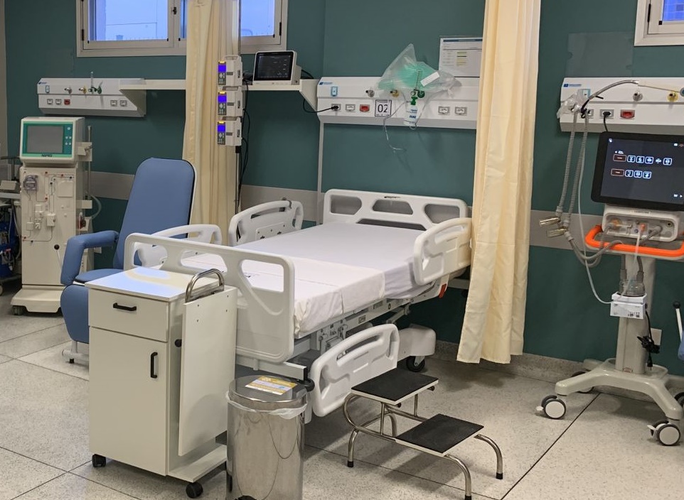 Leito do Hospital Regional em Três Lagoas (Foto: SES)