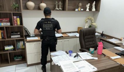 Polícia Federal cumpre mandado em operação contra corrupção no Judiciário
