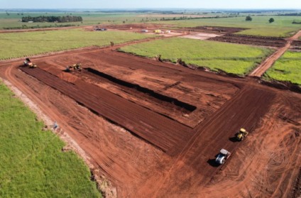 Obra está localizada às margens da BR-163, no Km 142,5, e ocupará uma área de 115 hectares - Foto: Bruno Lopes/Copasul