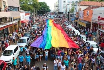 Parada LGBTQIA+ em Campo Grande - Foto: Reprodução/ Fundação de Cultura de MS