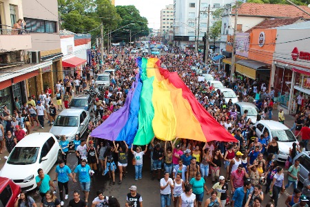 Parada LGBTQIA+ em Campo Grande - Foto: Reprodução/ Fundação de Cultura de MS