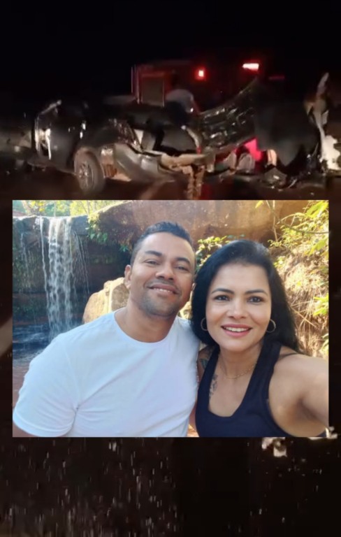 Casal morre e duas pessoas ficam feridas após acidente na BR-262