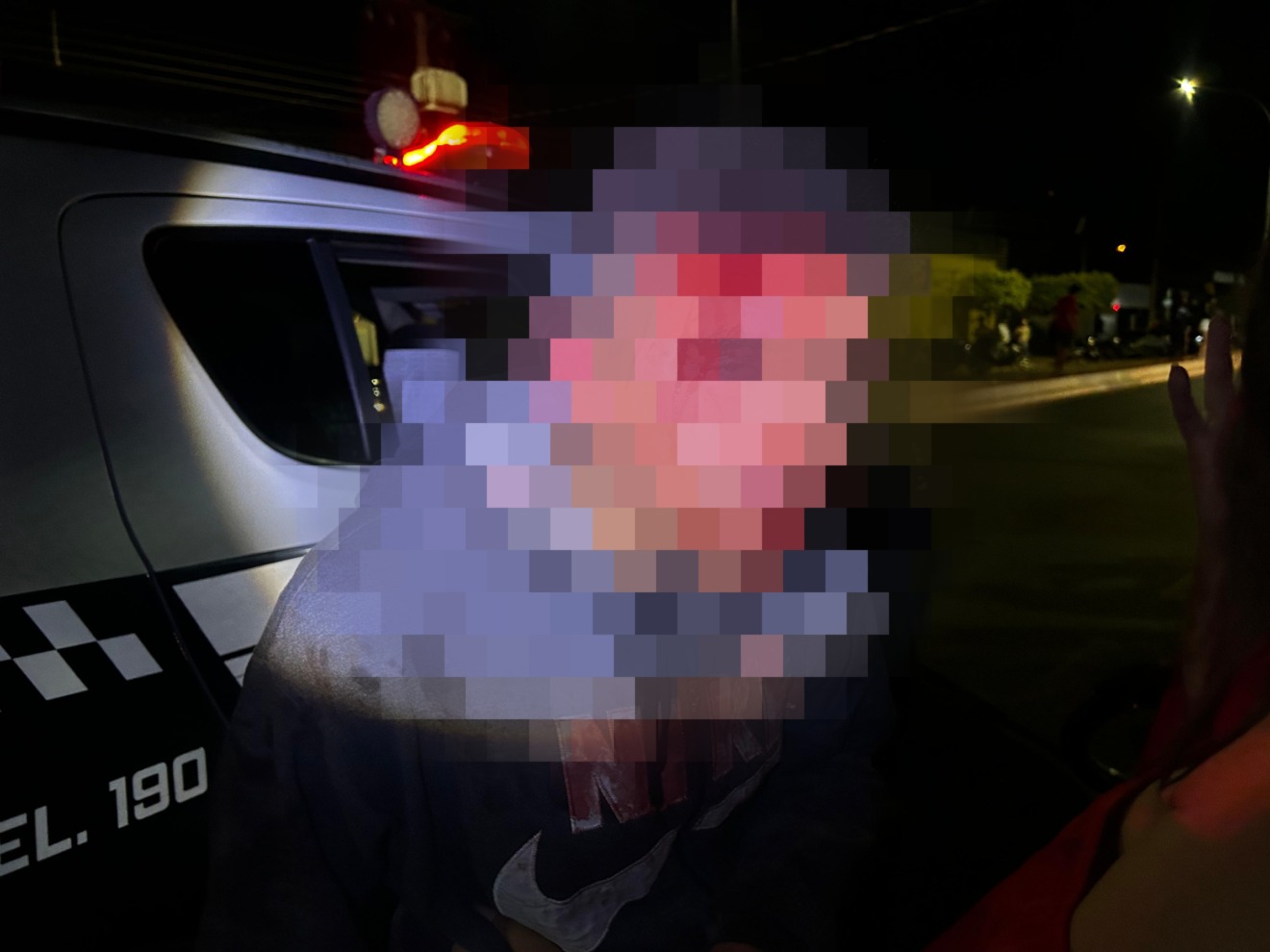 Populares disseram ter havido disparos de arma de fogo; Polícia Civil investigará o caso:  Divulgação/24h News