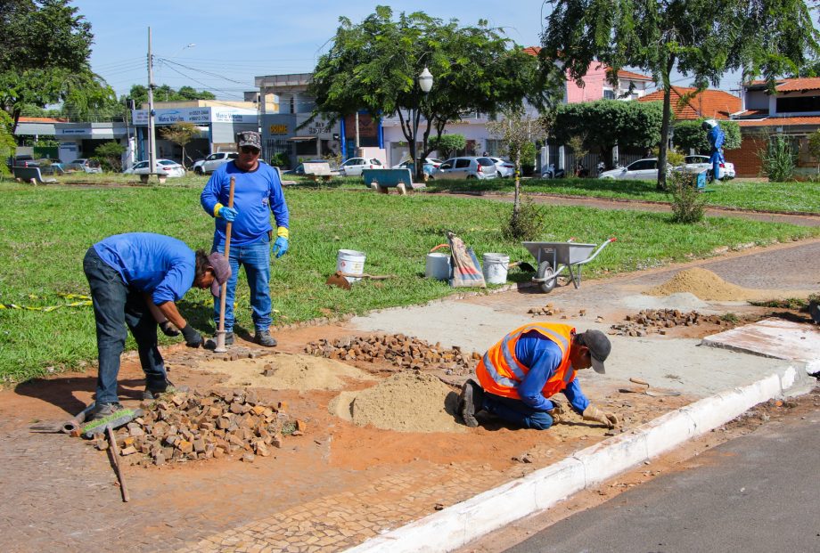 No Cemitério do Soldado, os serviços executados incluíram pintura completa dos muros, fachadas, portões e estruturas internas e externas. Foto: Divulgação/Prefeitura de Três Lagoas
