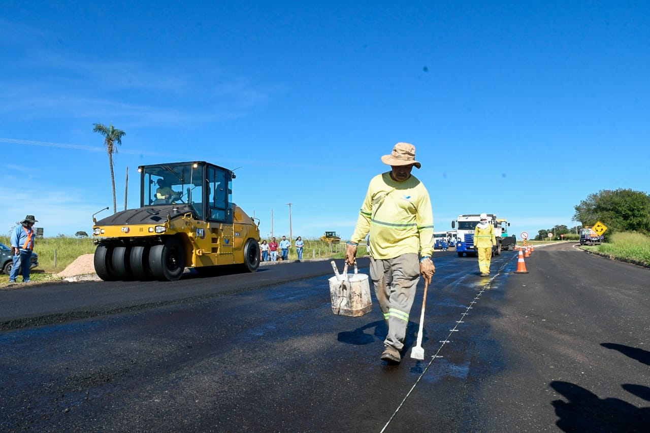 Obras somam quase R$ 240 milhões e reforçam papel estratégico do município na pecuária e na logística de MS - Foto: Divulgação/Governo de MS