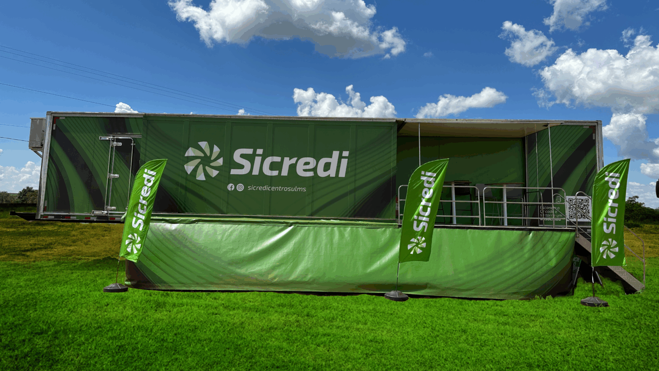 Agência Móvel do Sicredi / Foto: Divulgação