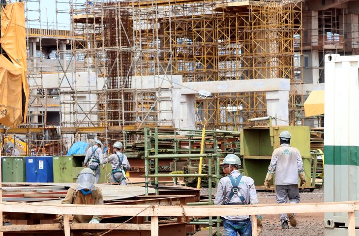 Construção Civil foi o segundo maior setor que empregou em abril - Foto: Divulgação/Governo de MS