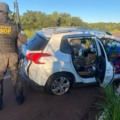 Apreensão aconteceu na MS-460, rota frequentemente usada por traficantes na região de fronteira - Foto: Divulgação/DOF