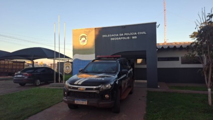 Suspeito foi preso um dia após o crime, após confessar o assassinato à esposa da vítima e fugir para uma área de mata - Foto: Divulgação/Polícia Civil de MS