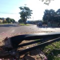 Durante o trabalho do Corpo de Bombeiros o homem ficou agressivo e precisou ser contido: Créditos/Alfredo Neto