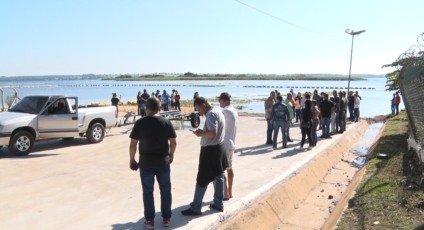 Prefeitura entrega nova rampa de acesso no balneário de Três Lagoas