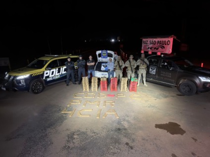 Operação reforça o trabalho de combate ao tráfico de entorpecentes em rotas que ligam a fronteira com outros estados brasileiros - Foto: PCMS