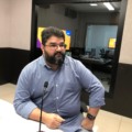 Raphael Chaia nos estúdios da Massa FM Campo Grande - Foto: Fernando de Carvalho/Portal RCN67