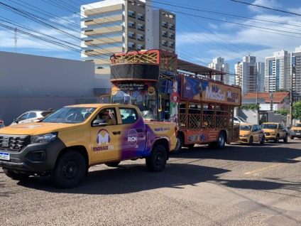 Carreta foi realizada por cerca de duas horas nas principais regiões da Capital - Foto: Gerson Wassouf/RCN67