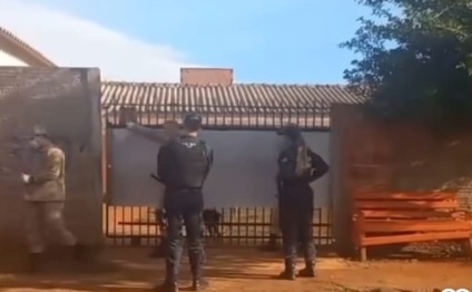 Foi necessária a integração das Polícias Civil e Militar, Bombeiros e equipes da Prefeitura para esta operação - Foto: Divulgação/PM
