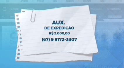 TVC Emprego: confira salários e requisitos para vagas abertas em Três Lagoas