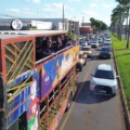 Carreata da Invasão Massa FM percorre principais avenidas de Dourados