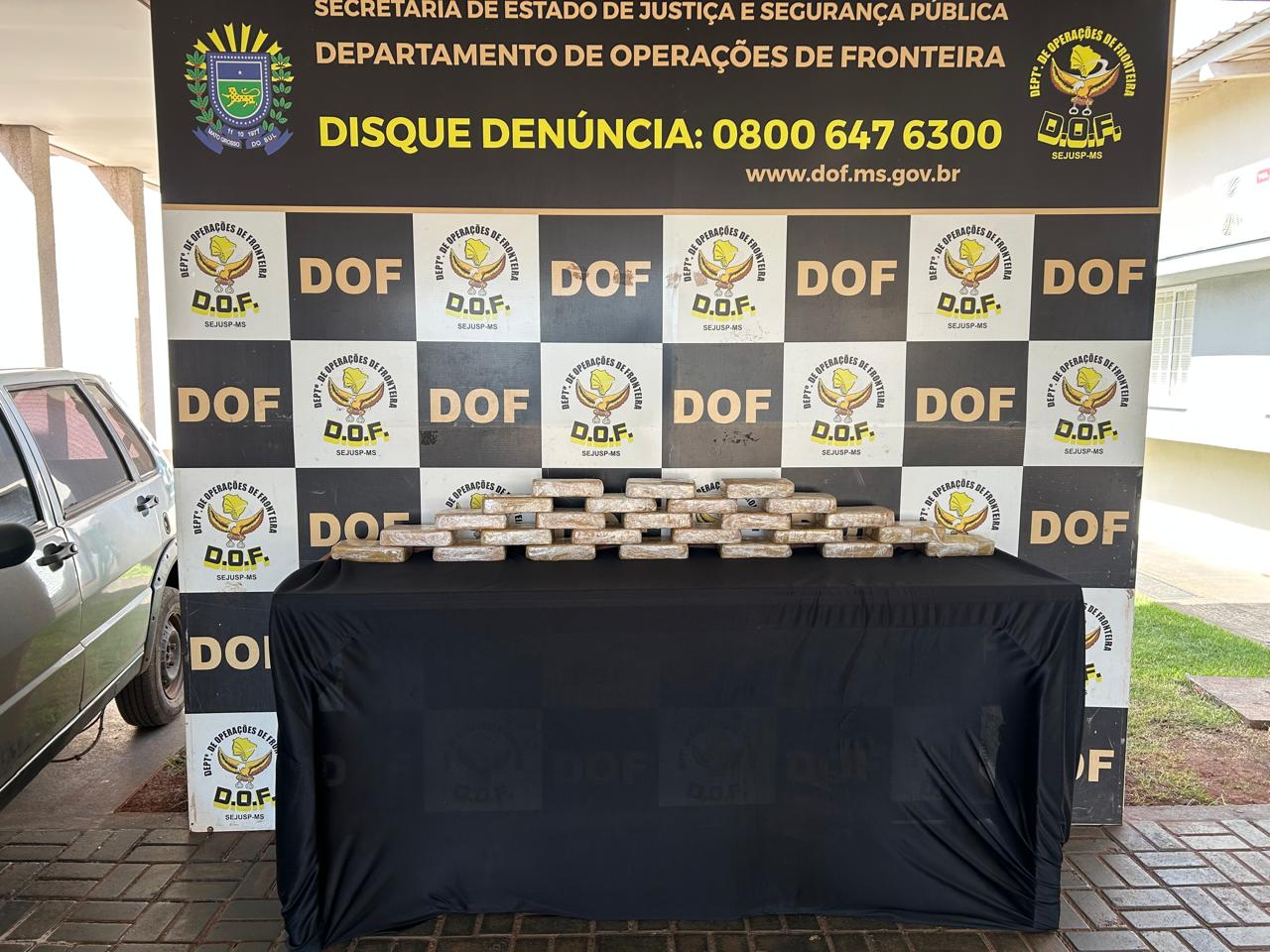 Carga avaliada em R$ 1,4 milhão seria levada de Ponta Porã para Dourados - Foto: Divulgação/DOF