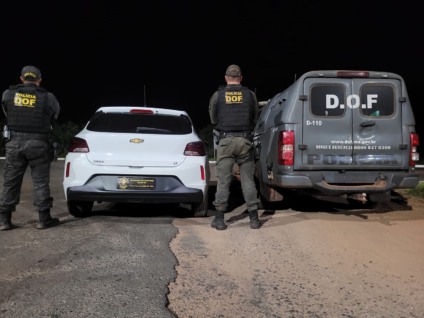 Condutor afirmou que receberia R$ 500 para entregar o veículo em Paranhos - Foto: Divulgação/DOF