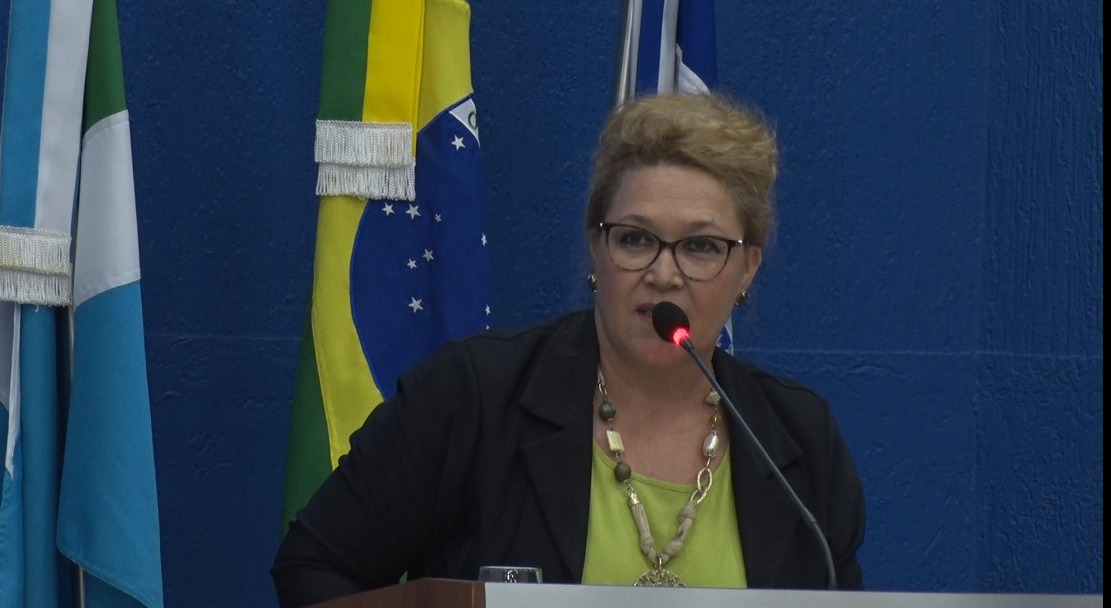 Vereadora Evalda Reis usou a tribuna para dar voz a uma categoria que, segundo ela, ainda carece de reconhecimento e melhores condições de trabalho - Foto: CMTLS