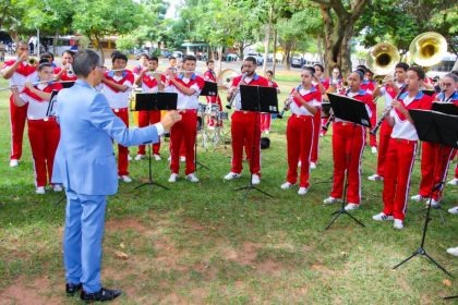 Durante o evento, o trânsito de veículos é interrompido, permitindo que os participantes desfrutem de atividades ao ar livre em um ambiente seguro e acolhedor. Foto: Divulgação/Prefeitura de Três Lagoas