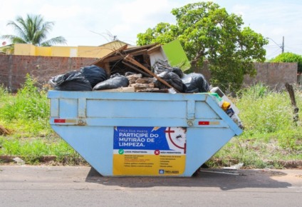 Distribuição das caçambas do bairro Interlagos se iniciam no Mutirão da Limpeza