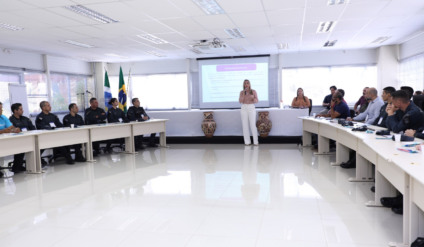 Treinamento realizado em Campo Grande no mês passado reuniu policiais civis e militares