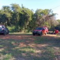 Equipes do Corpo de Bombeiro ajudam nas buscas pelo Rio Aporé - Foto: Reprodução/ PCMS