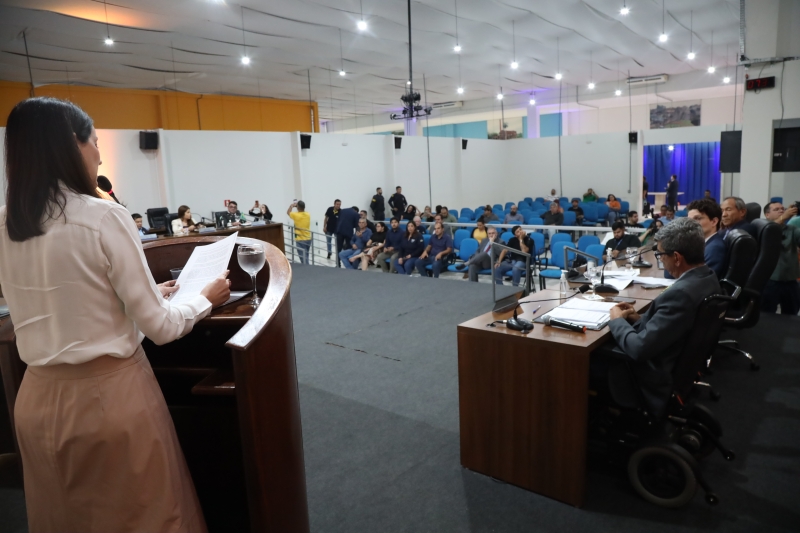 Projeto que dispõe sobre a nulidade da nomeação e contratação passou por primeira votação.  (Foto: F. Grott)