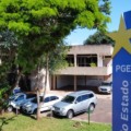 fachada do Detran-MS com destaque institucional