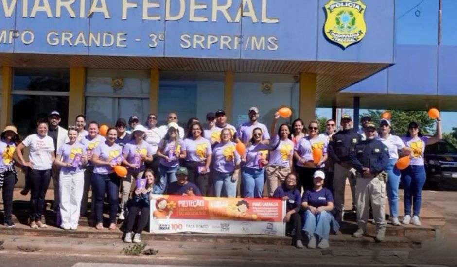 A ação é parceria da PRF com o Conselho Tutelar - Foto: Divulgação