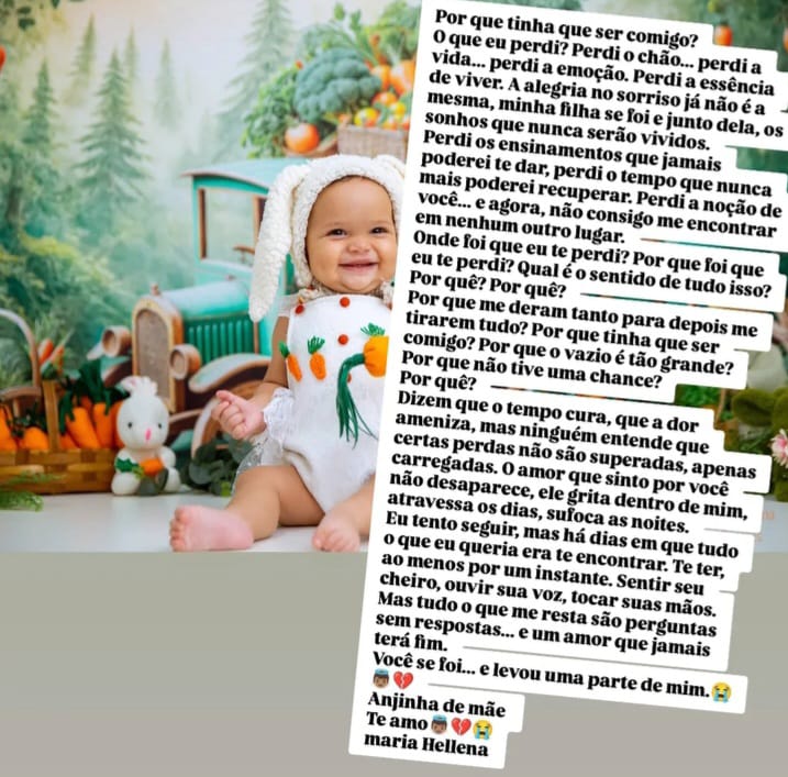 Família busca respostas para superar dor, enquanto aguarda resultados de exames.