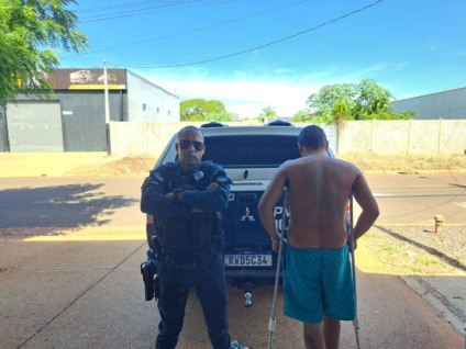 Foragido da Justiça é preso após tentar enganar policiais com identidade falsa em Três Lagoas