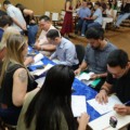Novos profissionais foram empossados nesta sexta (9) em Dourados. (Foto: A. Frota)