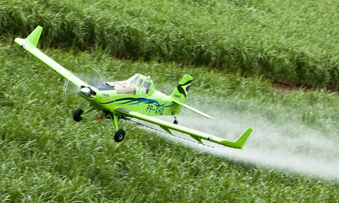 Relatório critica pulverização aérea e falta de fiscalização - Foto: Divulgação/Cenipa