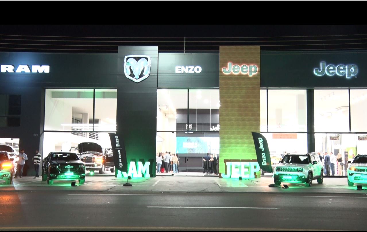 Concessionária traz pra cidade veículos líder em vendas como a RAM 2.500 e o Jeep Compass. Foto: Reprodução/TVC. 